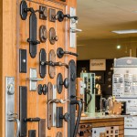 Door knobs at the Annapolis Hardware showroom